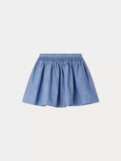 Bonpoint Froufrou Skirt Blue |Child Skirts