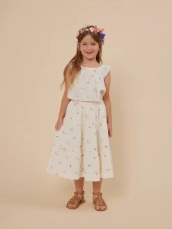 Bonpoint Genia Blouse Milk White |Child Tops