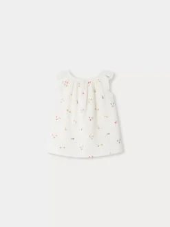 Bonpoint Genia Blouse Milk White |Child Tops