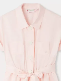 Bonpoint Gisele Dress Petal Pink |Child Dresses