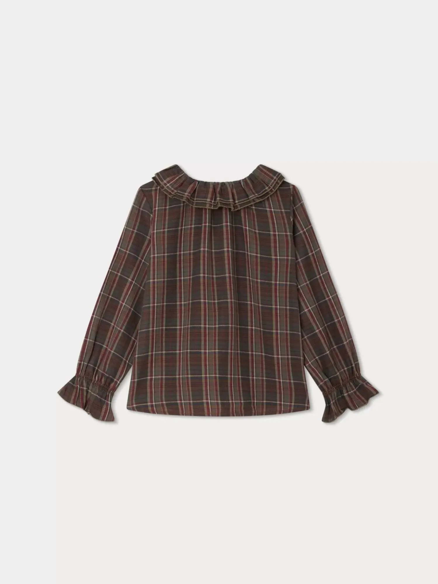 Bonpoint Jaya Blouse Grape |Child Tops