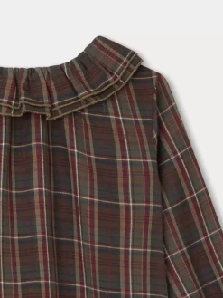 Bonpoint Jaya Blouse Grape |Child Tops