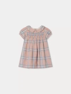 Bonpoint Joyeuse Smocked Dress Pink Blush |Newborn & Baby Dresses