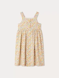 Bonpoint Laly Dress Orange |Child Dresses