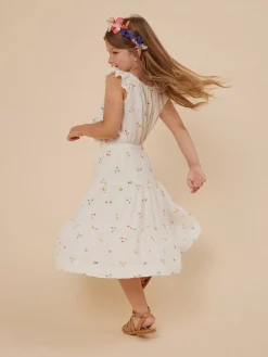 Bonpoint Lise Skirt Milk White |Child Skirts