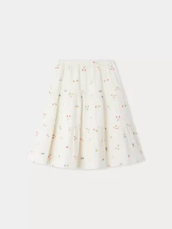Bonpoint Lise Skirt Milk White |Child Skirts