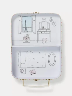 Bonpoint Little Cherries Edition Suitcase |Newborn & Baby Curated Newborn Gift Boxes