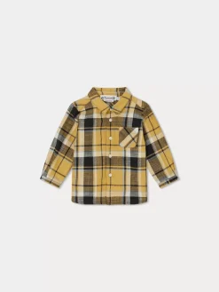 Bonpoint Malo Shirt Yellow |Newborn & Baby Tops