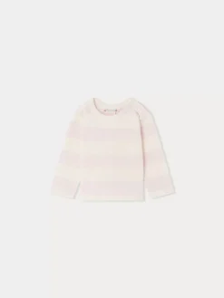 Bonpoint Mariniere Dakota Rose Poudre |Newborn & Baby Tops