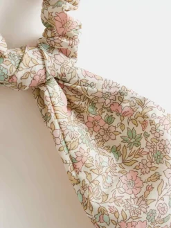 Bonpoint Maxinoeud Scrunchie Pink Flowers |Child Accessories