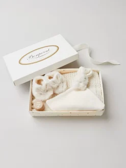 Bonpoint Milk White Nighttime Set |Newborn & Baby Childcare