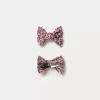 Bonpoint Miniclic Hair Clips Ruby |Child Accessories