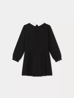 Bonpoint Mona Dress Black |Child Dresses
