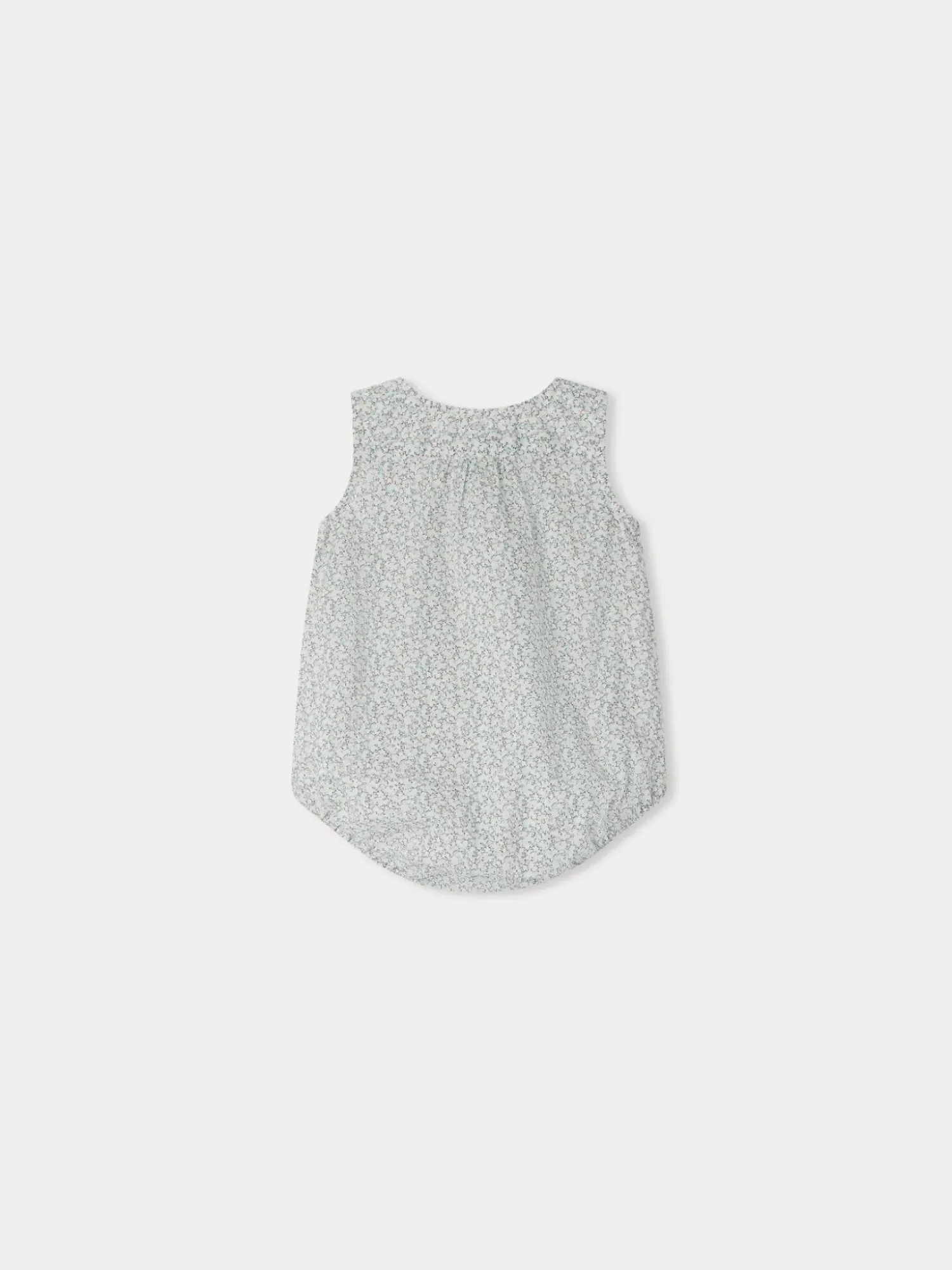 Bonpoint Nico Romper Sky Blue |Newborn & Baby Pants, Bloomers, And Rompers
