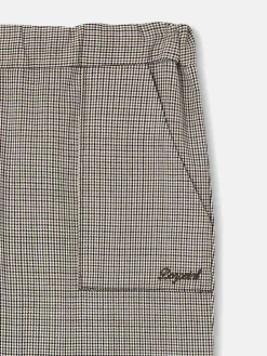 Bonpoint Pantalon Thursday Carreaux Marron |Newborn & Baby Bloomers, Shorts, And Pants