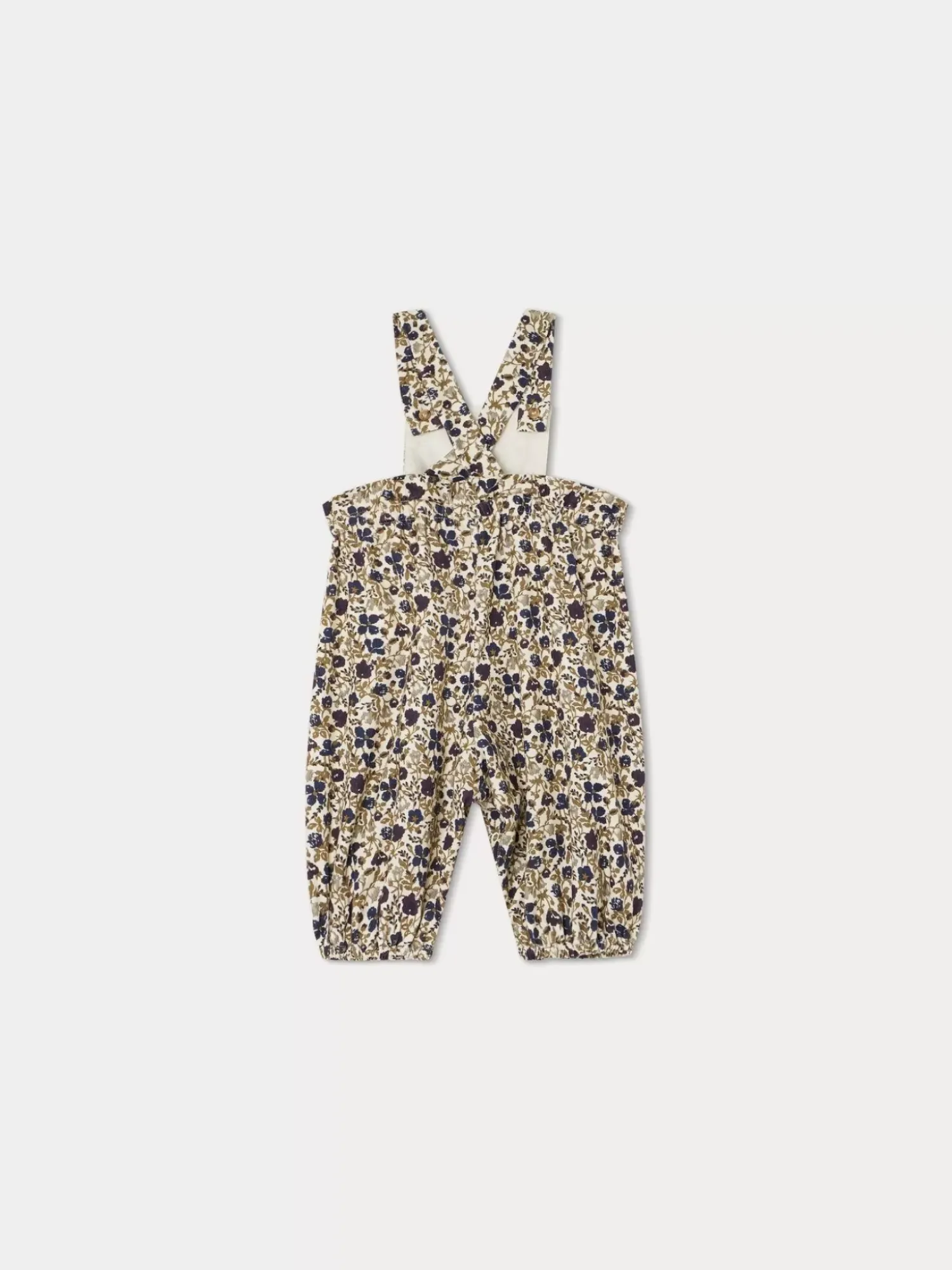 Bonpoint Papaye Overalls Beige |Newborn & Baby Bloomers, Shorts, And Pants