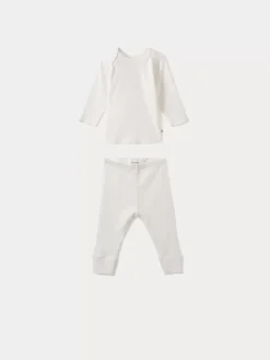 Bonpoint Pebio Set Milk White |Newborn & Baby Sets And Jumpsuits