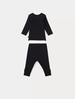 Bonpoint Pebio Set Navy |Newborn & Baby Sets And Jumpsuits