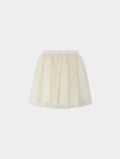 Bonpoint Pois Special-Occasion Skirt Gold |Child Skirts