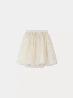 Bonpoint Pois Special-Occasion Skirt Gold |Child Skirts