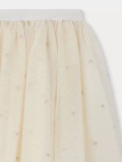 Bonpoint Pois Special-Occasion Skirt Gold |Child Skirts