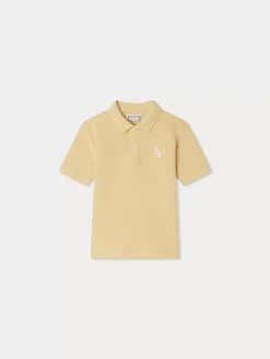Bonpoint Polo Daryl Jaune Clair |Child Tops