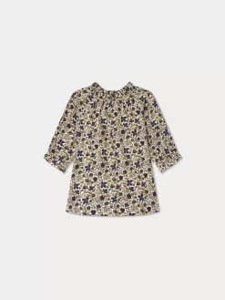 Bonpoint Prunelle Dress Beige |Newborn & Baby Dresses
