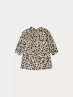 Bonpoint Prunelle Dress Beige |Newborn & Baby Dresses