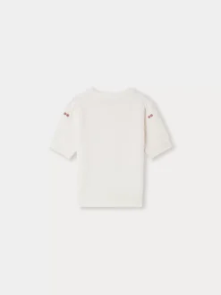 Bonpoint Pull Alphonza Blanc Lait |Child Cardigans And Sweaters