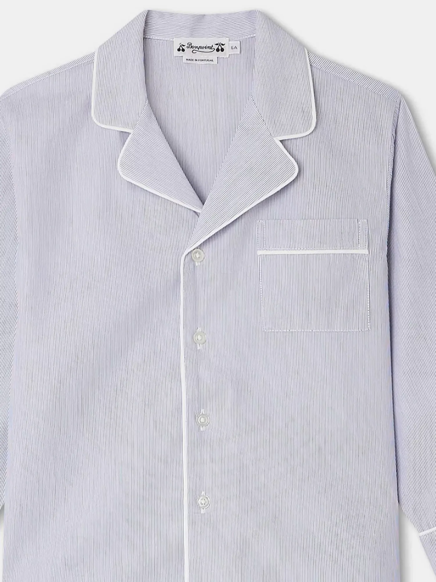 Bonpoint Pyjama Dormeur Rayures Bleu Nuit |Child Pajamas