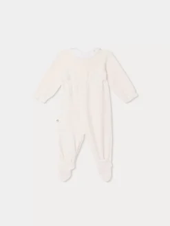 Bonpoint Pyjama Tintina Blanc |Newborn & Baby Onesies And Pajamas