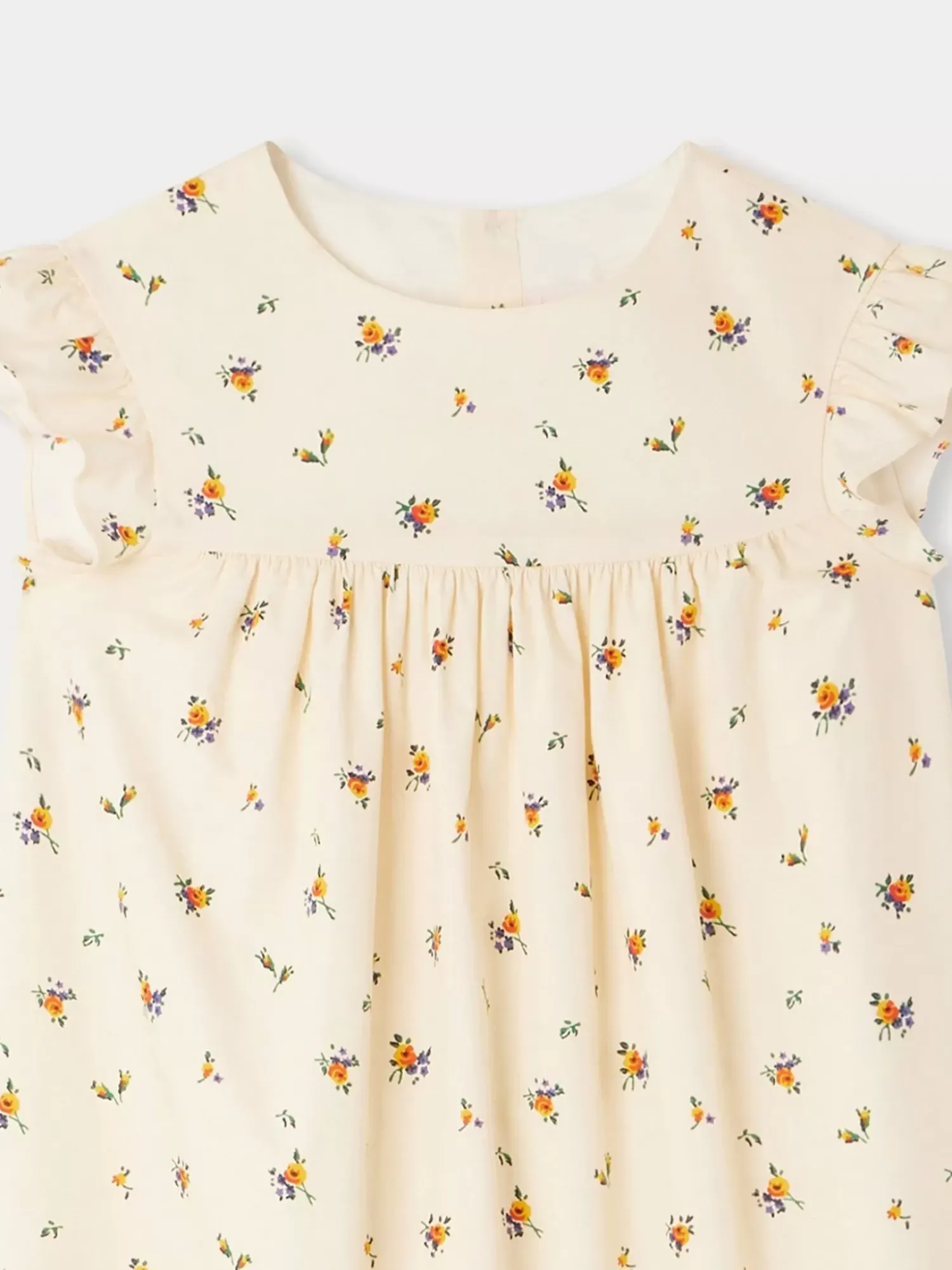 Bonpoint Robe Angie Beige Rose |Child Dresses