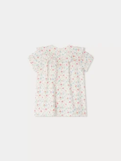 Bonpoint Robe Falbalili Rose Poudre |Newborn & Baby Dresses
