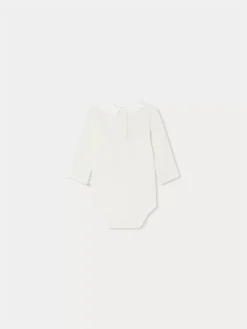 Bonpoint Septembre Bodysuit Lime Tree |Newborn & Baby Onesies And Pajamas