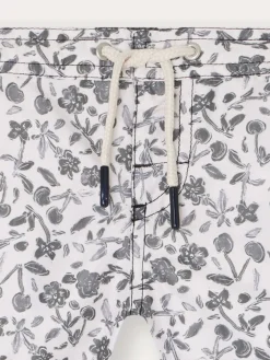 Bonpoint Short De Bain Niagara Fleurs Tilleul |Newborn & Baby Accessories