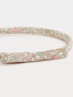 Bonpoint Stnoeud Headband Pink Flowers |Child Accessories