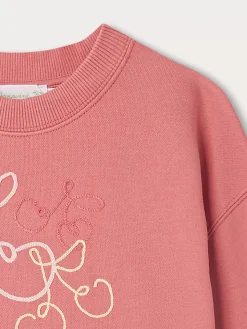Bonpoint Sweat Tayla Framboise |Child Sweatshirts