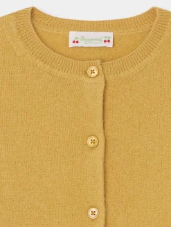 Bonpoint Tabara Cardigan Honey |Child Cardigans And Sweaters