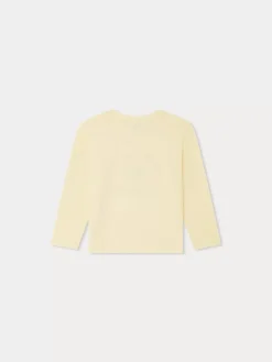 Bonpoint Tadda Long-Sleeved T-Shirt Yellow |Child Tops