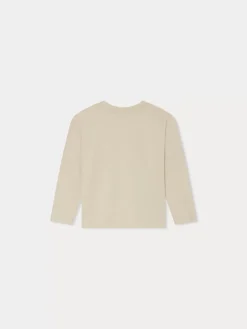Bonpoint Tadda Long-Sleeved T-Shirt Verdigris |Child Tops
