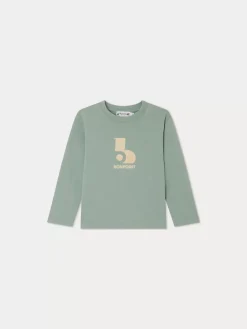 Bonpoint Tadda T-Shirt Verdigris |Child Tops