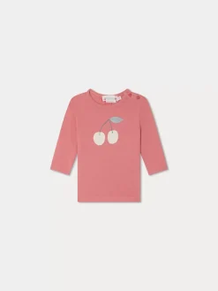 Bonpoint Tahsina T-Shirt Strawberry |Newborn & Baby Tops