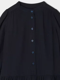 Bonpoint Talitha Dress Navy |Child Dresses