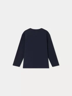 Bonpoint Talya Sweatshirt Navy |Child Sweatshirts