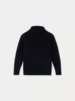 Bonpoint Temperance Sweater Navy |Child Cardigans And Sweaters