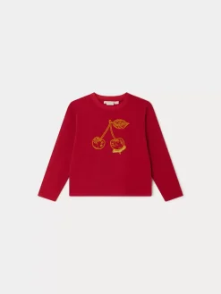 Bonpoint Theia T-Shirt Poppy Red |Child Tops