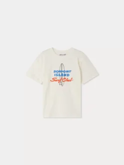 Bonpoint Thibald T-Shirt Ecru |Child Tops