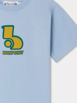 Bonpoint Thibald T-Shirt Sky |Child Tops