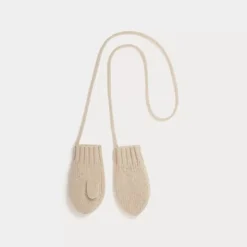 Bonpoint Thuri Mittens Natural |Newborn & Baby Accessories