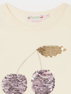 Bonpoint Tidjiane T-Shirt Ivory |Child Tops